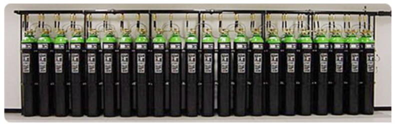 Батарея газового пожаротушения LPG 200 и 300бар (Аргон,Азот, Инерген)