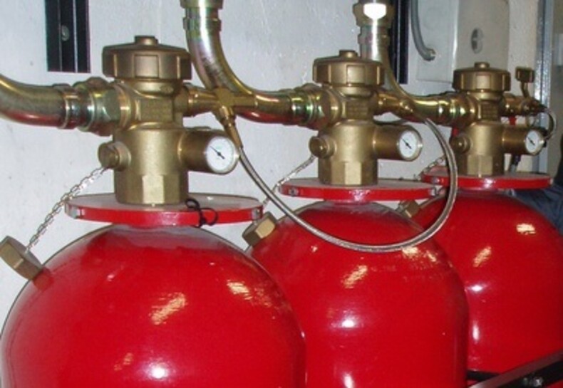 Модули газового пожаротушения ИСТА с контролем веса (Хладон 23)